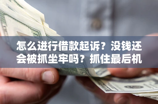 北京怎么进行借款起诉？没钱还会被抓坐牢吗？抓住最后机会！