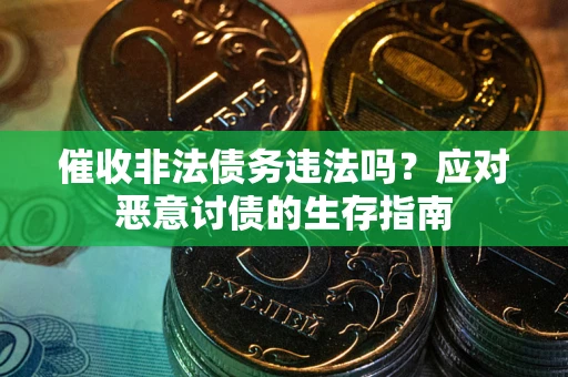 北京催收非法债务违法吗？应对恶意讨债的生存指南