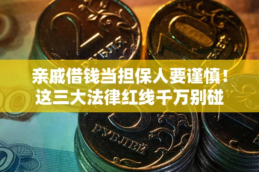 北京亲戚借钱当担保人要谨慎！这三大法律红线千万别碰
