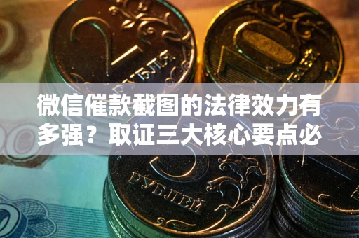 北京微信催款截图的法律效力有多强？取证三大核心要点必须知道！