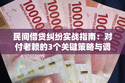 北京民间借贷纠纷实战指南：对付老赖的3个关键策略与调解盲区解析