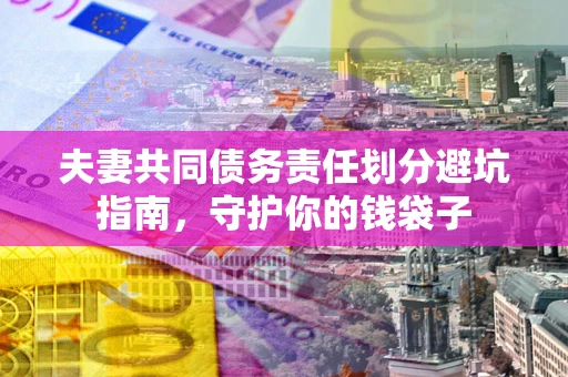 北京夫妻共同债务责任划分避坑指南，守护你的钱袋子
