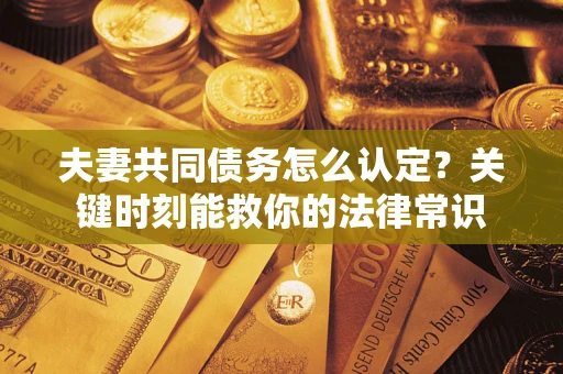 北京夫妻共同债务怎么认定？关键时刻能救你的法律常识